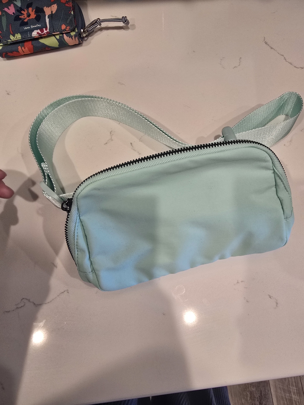 Mint Green Crossbody Belt Bag